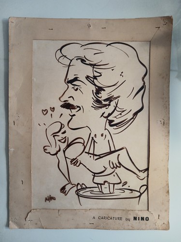 Caricatura nino falanga - "nino,