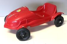 vintage anni 70 Giordani AUTO MACCHINA A PEDALI Moplen Pedal Car 70 cm nuova