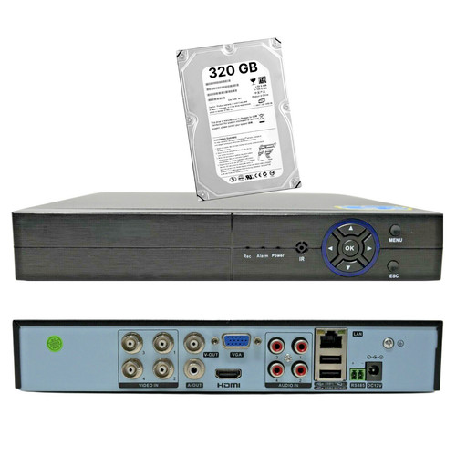 Kit dvr canali ahd con - dvr,