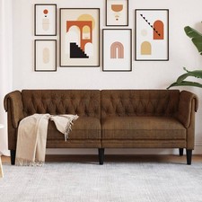 vidaXL Divano Chesterfield a 3