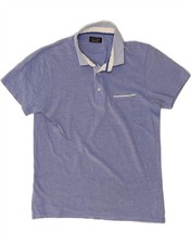 Polo uomo ZARA blu medio