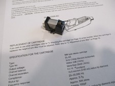 Denon mm used cartridge - denon,