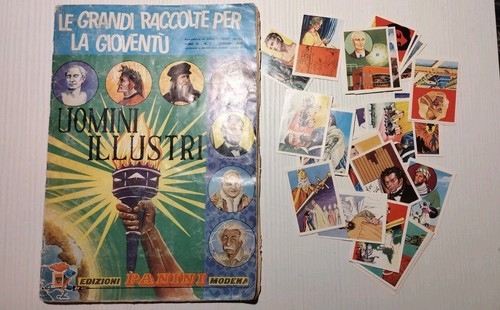 Album panini uomini illustri - album,