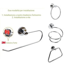 Porta Asciugamani Mensola di