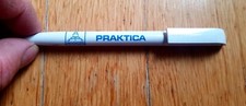 1 X Orig. PRAKTICA Macchina Fotografica Penna Sfera Werbeartikel Pentacon Dresda