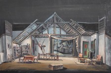 Scena teatrale scenografia