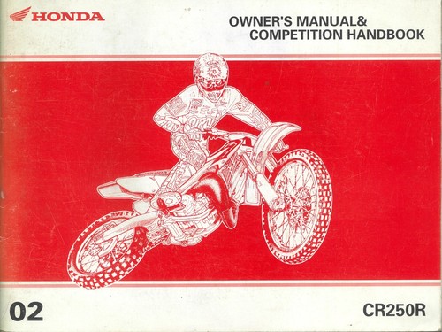 Honda moto - cr250r, (2002)