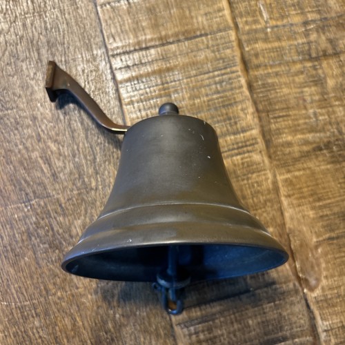 Campana nave ottone vintage