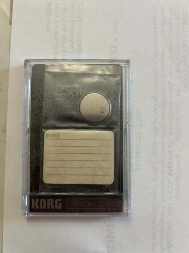 Korg memory card ram - memory,