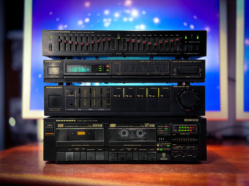 Marantz black tower - marantz,