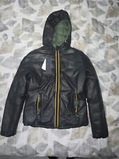 K Way, Lily Kl thermo leather brown donna 