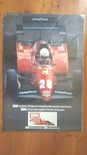 MANIFESTO cm 40 x 60 USAG Utensili FERRARI SQUADRA CORSE RACING TEAM Formula 1