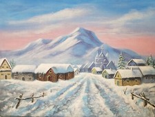 Una giornata invernale. Un