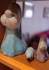 soprammobile Cane ceramica