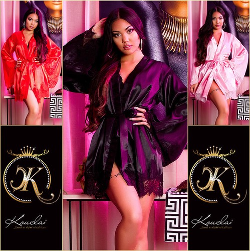 Koucla vestaglia kimono - vestaglia, corto
