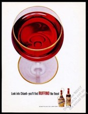 1963 Ruffino Chianti wine