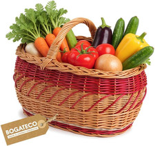 Cestino in Vimini Naturale Con