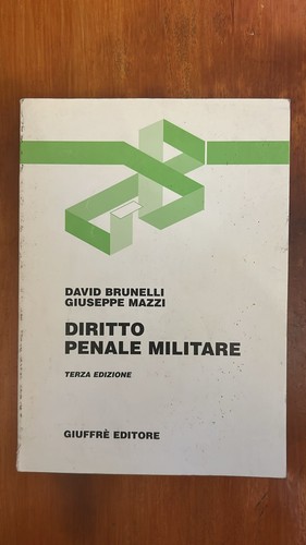 Diritto penale militare - ,