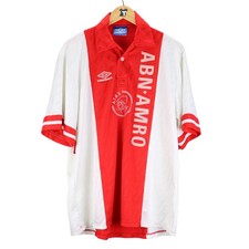 1993-94 Ajax Maglia Home Umbro L (Top)  SHIRT MAILLOT TRIKOT