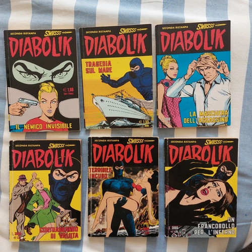 Fumetti diabolik da - diabolik,
