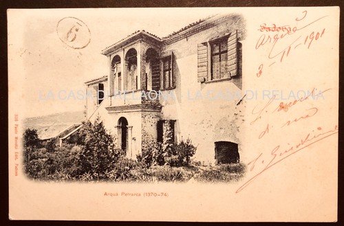Cartolina arqua petrarca - cartolina,