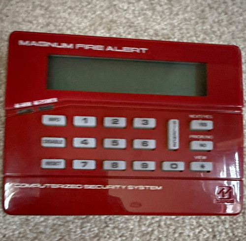 Napco magnum fire alert lcd - napco,