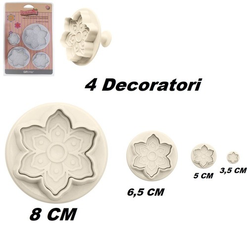 Dolcetteria set decoratori - 4,