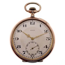 Zenith Pocket Watch Two Tone