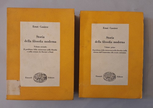 Ernst cassirer storia della - cassirer,