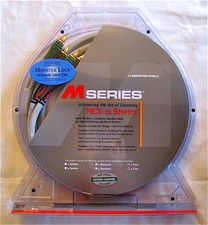Monster Cable M-Series MCX-1s Biwire Bi-wire altoparlante centrale subwoofer 10' sub 🎁