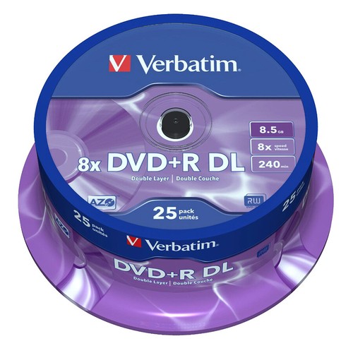 Verbatim dvd dual - layer, 8x