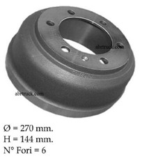 TAMBURO FRENO POSTERIORE