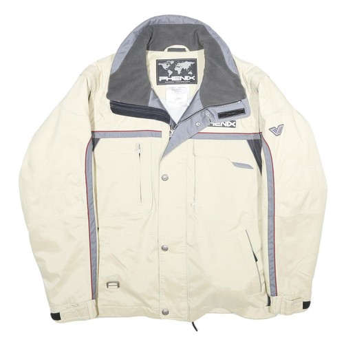 Phenix giacca zip uomo crema - phenix, &