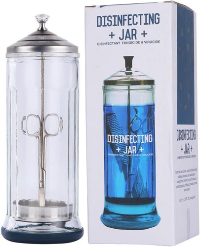 Barattolo disinfettante vetro - disinfettante,