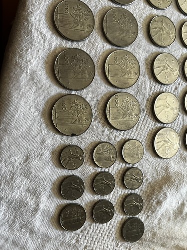 Lotto monete lire italiane - 53,