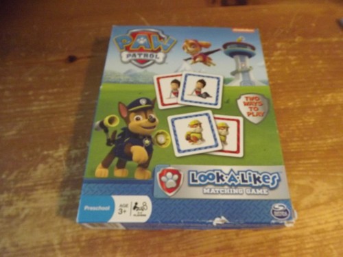 Paw patrol memory - patrol, game