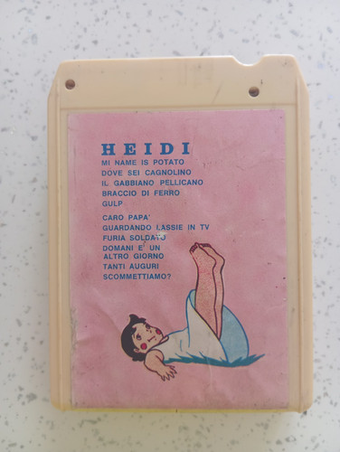 Cassetta stereo heidi - -,