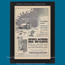 Anni '30  * Pubblicità Originale "Società Nazionale dei Radiatori, Impianto Auto