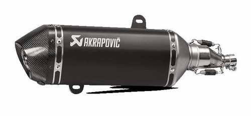 Akrapovic muffler cf - ss/cf, blk