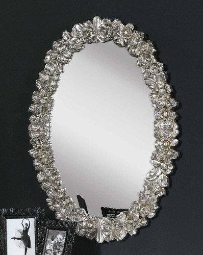 Specchiera ovale art - specchiera,