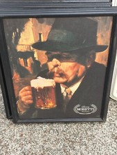 Vintage birra moretti framed - moretti,