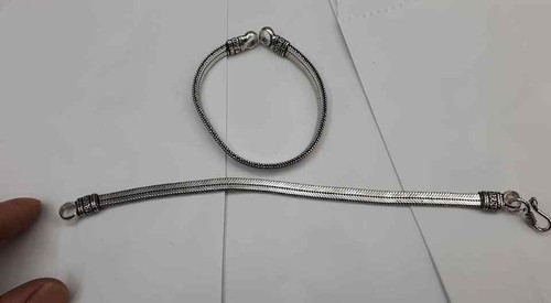 Bracciale bagno argento - bracciale,