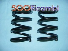 FIAT 500 D F L R 126 COPPIA MOLLE SPORTIVE RIBASSATE NERE DA 19CM