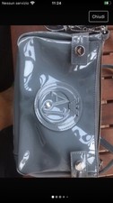 borsa armani jeans. Grigio lucido. Tracolla 