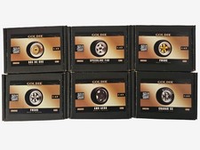 Set 4 ruote verniciate 1/43