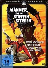 Männer die in Stiefeln