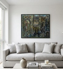 Quadro Moderno Astratto 60x50