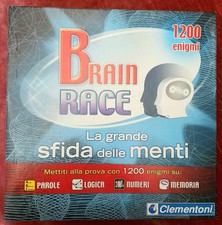 Brain Race Gioco da Tavolo completo.USATO.Clementoni
