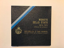 REPUBBLICA S.MARINO - 9 MONETE DIVISIONALI 1976 - Confezione Per Numismatici.