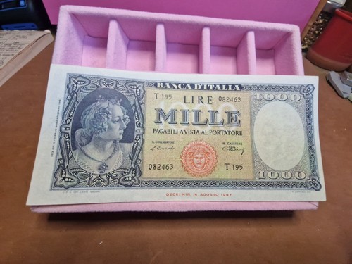 1000 lire medusa 1948 - lire, 10.02.1948
